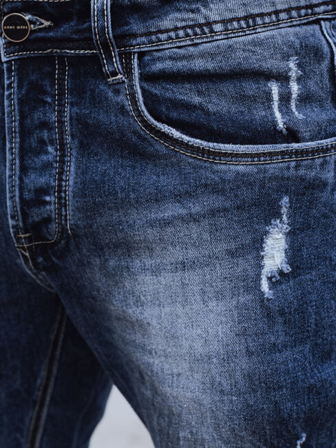 Spodnie męskie jeansowe granatowe Dstreet UX3995
