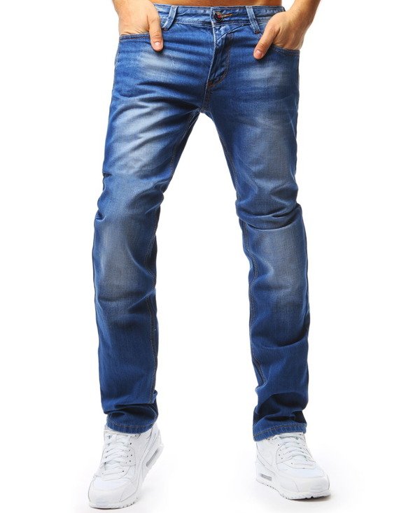 Spodnie męskie jeansowe niebieskie Dstreet UX1797