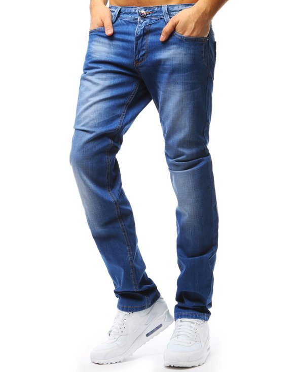 Spodnie męskie jeansowe niebieskie Dstreet UX1797