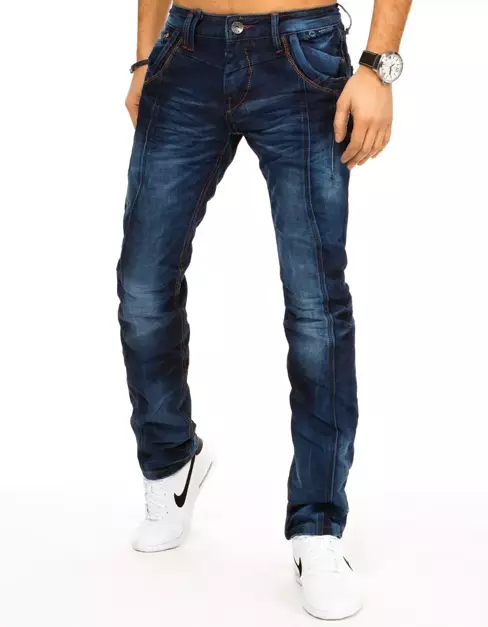 Spodnie męskie jeansowe niebieskie Dstreet UX2896