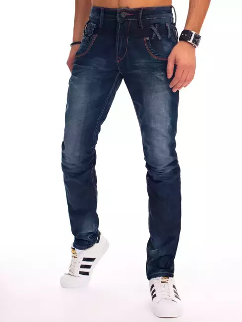 Spodnie męskie jeansowe niebieskie Dstreet UX2897