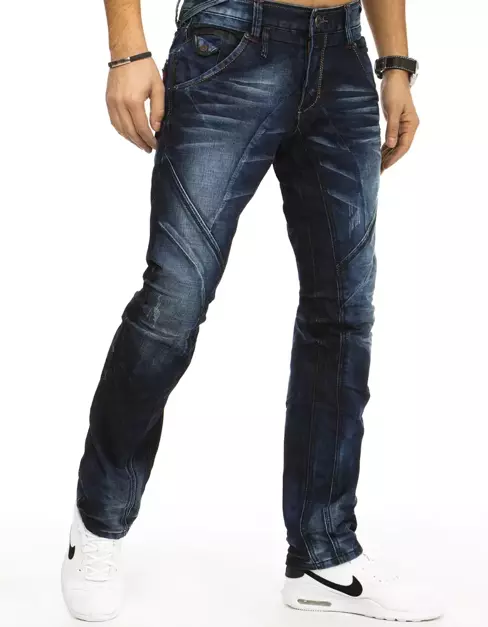 Spodnie męskie jeansowe niebieskie  Dstreet UX2899