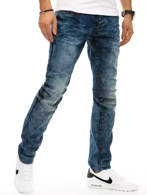 Spodnie męskie jeansowe niebieskie Dstreet UX2937