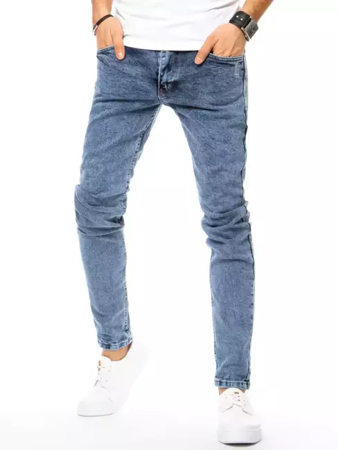 Spodnie męskie jeansowe niebieskie Dstreet UX3144