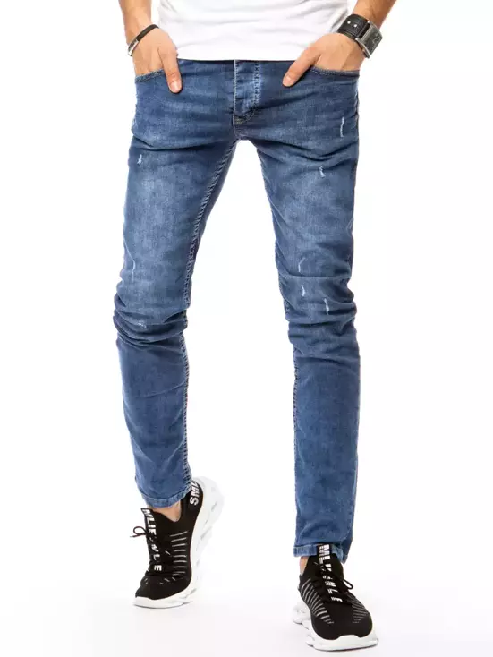 Spodnie męskie jeansowe niebieskie Dstreet UX3146
