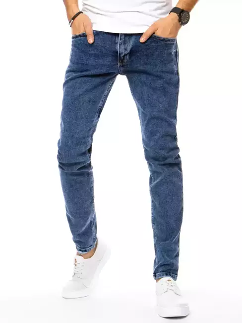 Spodnie męskie jeansowe niebieskie Dstreet UX3148