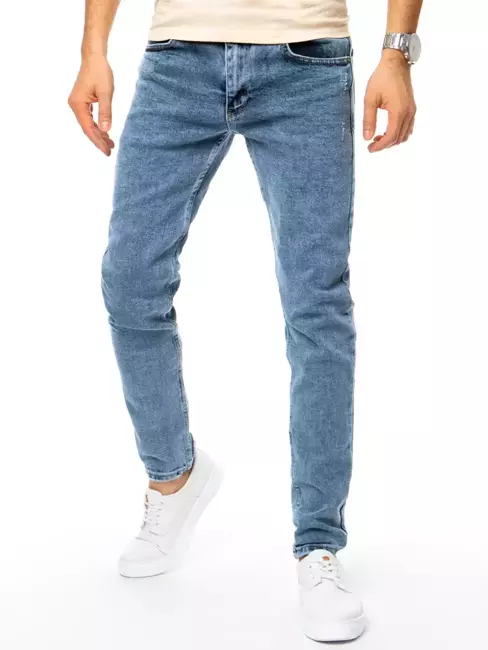 Spodnie męskie jeansowe niebieskie Dstreet UX3149
