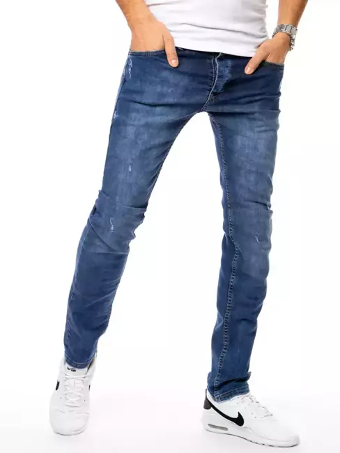 Spodnie męskie jeansowe niebieskie Dstreet UX3153