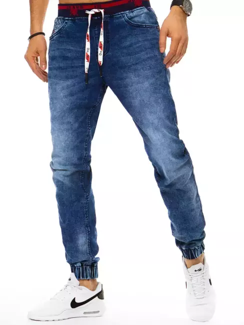 Spodnie męskie jeansowe niebieskie Dstreet UX3176