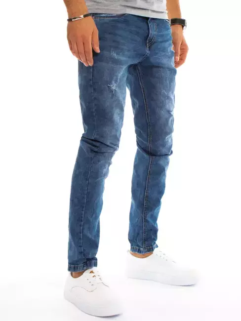 Spodnie męskie jeansowe niebieskie Dstreet UX3215