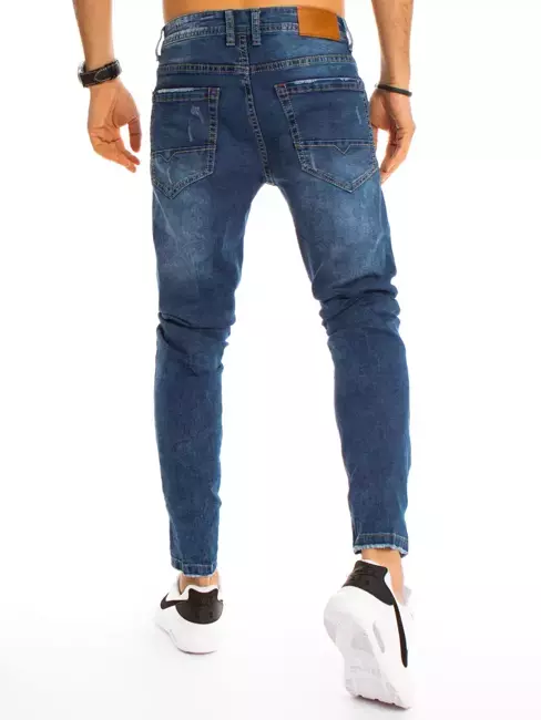 Spodnie męskie jeansowe niebieskie Dstreet UX3229