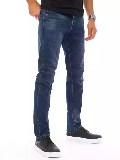 Spodnie męskie jeansowe niebieskie Dstreet UX3362