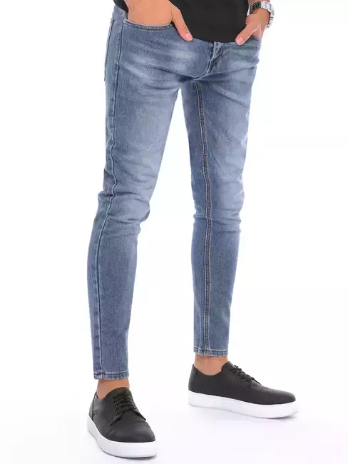 Spodnie męskie jeansowe niebieskie Dstreet UX3489