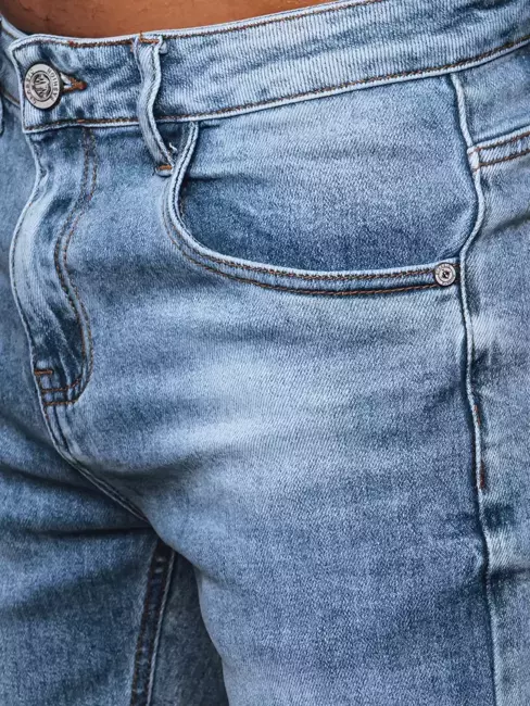 Spodnie męskie jeansowe niebieskie Dstreet UX3546