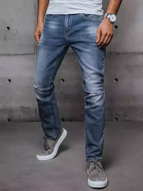 Spodnie męskie jeansowe niebieskie Dstreet UX3551