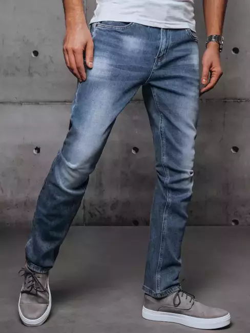 Spodnie męskie jeansowe niebieskie Dstreet UX3551