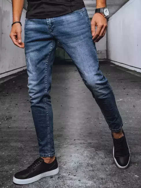 Spodnie męskie jeansowe niebieskie Dstreet UX3599