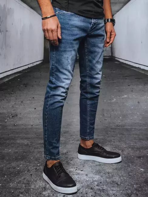 Spodnie męskie jeansowe niebieskie Dstreet UX3599