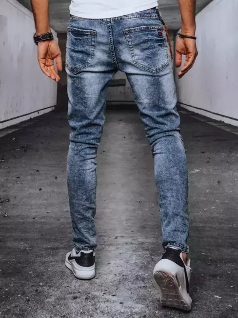 Spodnie męskie jeansowe niebieskie Dstreet UX3600