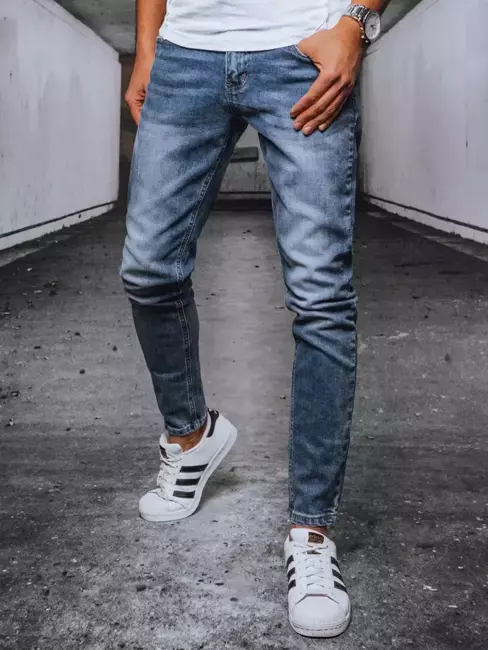 Spodnie męskie jeansowe niebieskie Dstreet UX3615