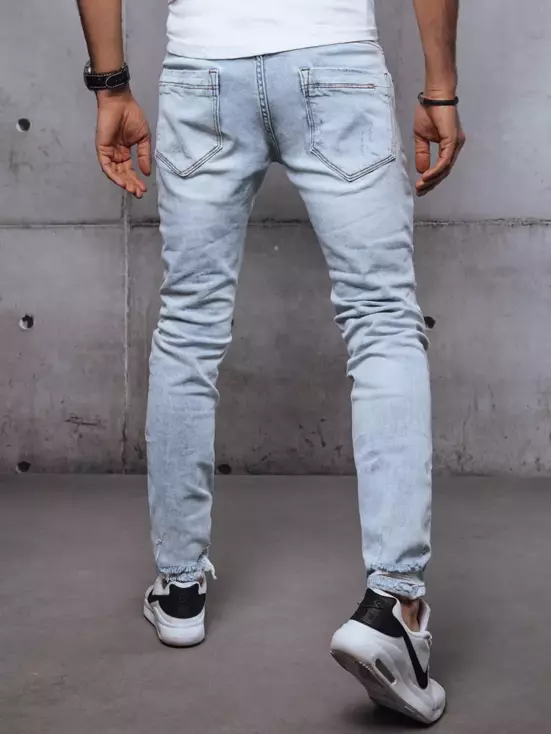 Spodnie męskie jeansowe niebieskie Dstreet UX3616