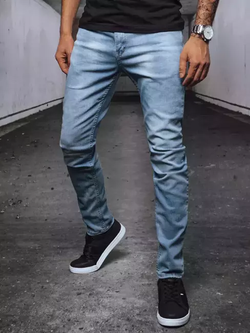 Spodnie męskie jeansowe niebieskie Dstreet UX3656
