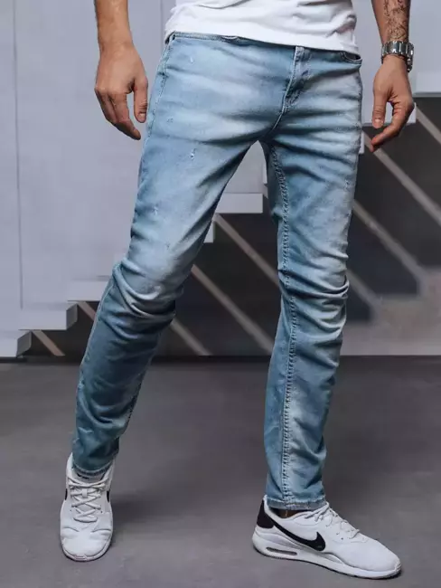 Spodnie męskie jeansowe niebieskie Dstreet UX3659