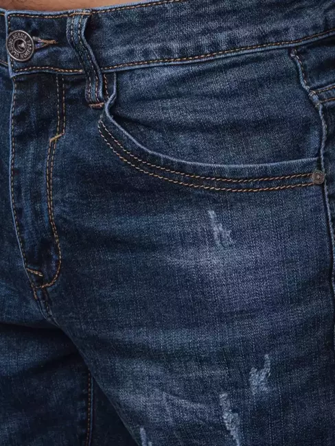 Spodnie męskie jeansowe niebieskie Dstreet UX3731