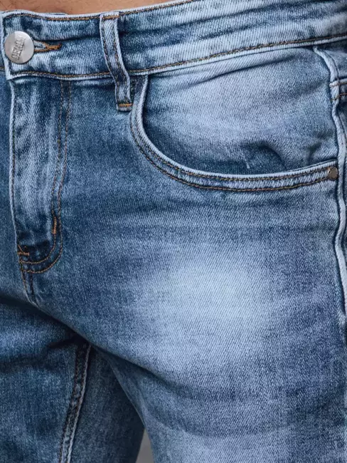 Spodnie męskie jeansowe niebieskie Dstreet UX3732