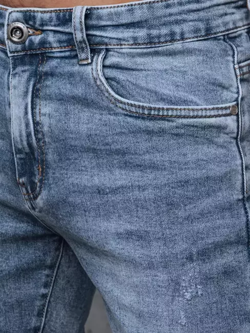 Spodnie męskie jeansowe niebieskie Dstreet UX3733