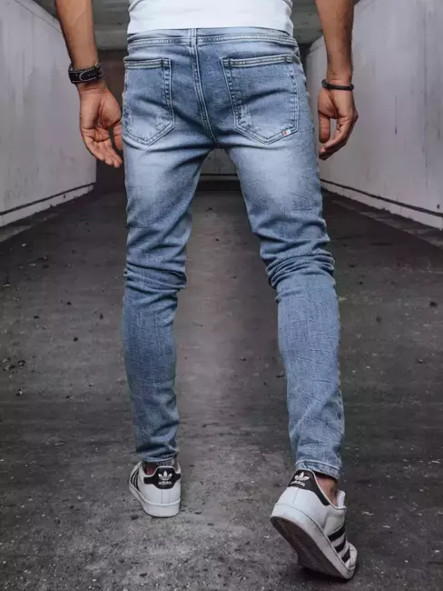 Spodnie męskie jeansowe niebieskie Dstreet UX3734