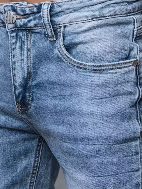 Spodnie męskie jeansowe niebieskie Dstreet UX3734