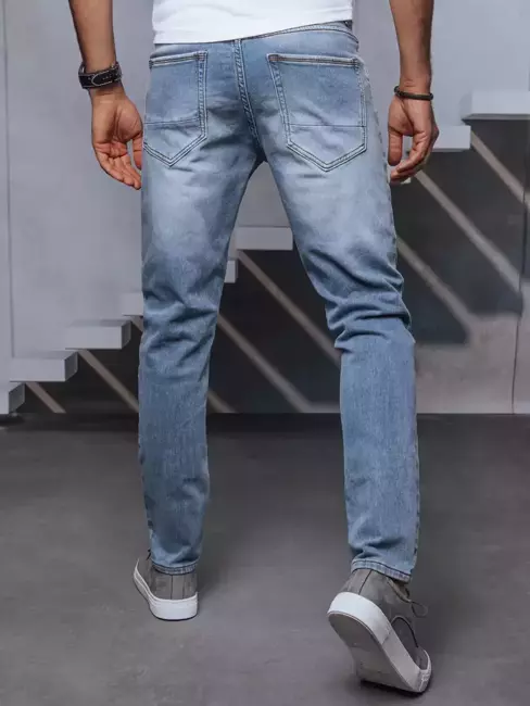Spodnie męskie jeansowe niebieskie Dstreet UX3744