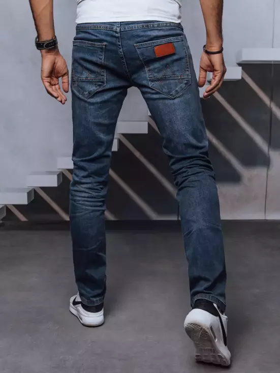 Spodnie męskie jeansowe niebieskie Dstreet UX3745