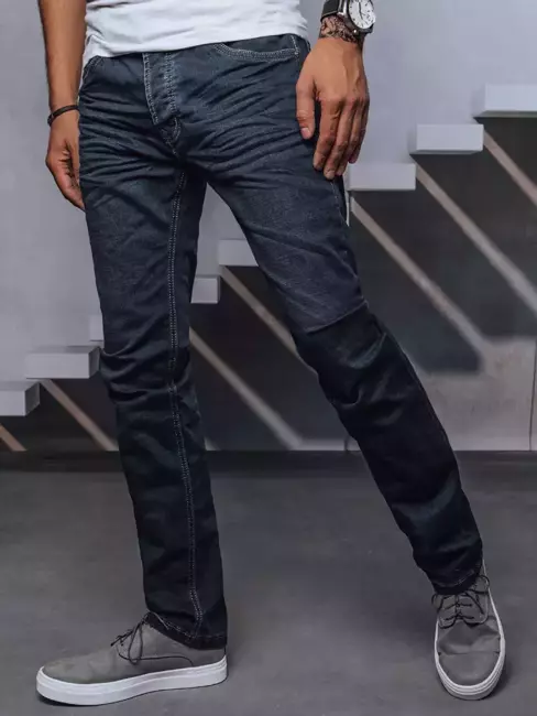 Spodnie męskie jeansowe niebieskie Dstreet UX3746