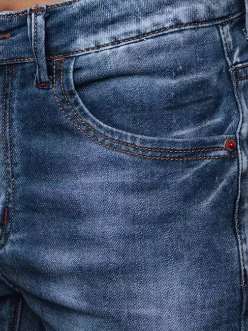 Spodnie męskie jeansowe niebieskie Dstreet UX3749