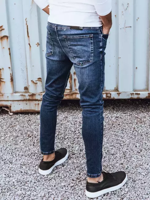 Spodnie męskie jeansowe niebieskie Dstreet UX3832