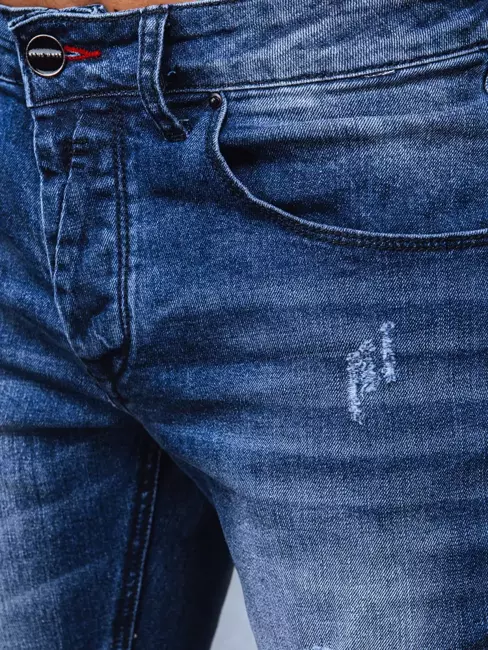 Spodnie męskie jeansowe niebieskie Dstreet UX3915
