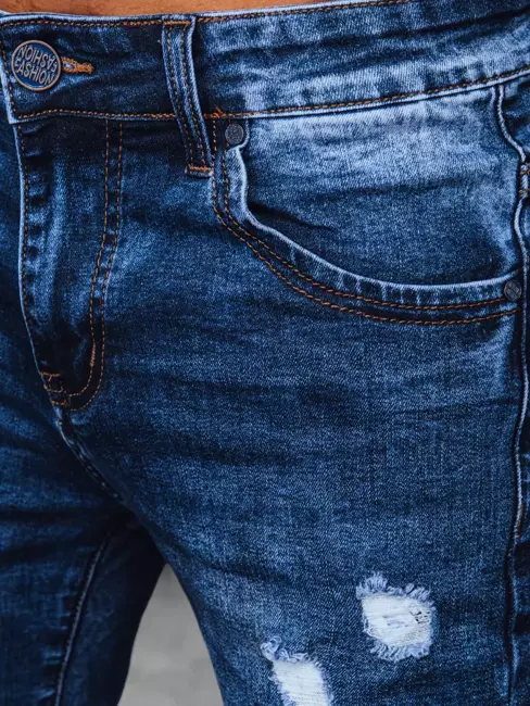 Spodnie męskie jeansowe niebieskie Dstreet UX3931