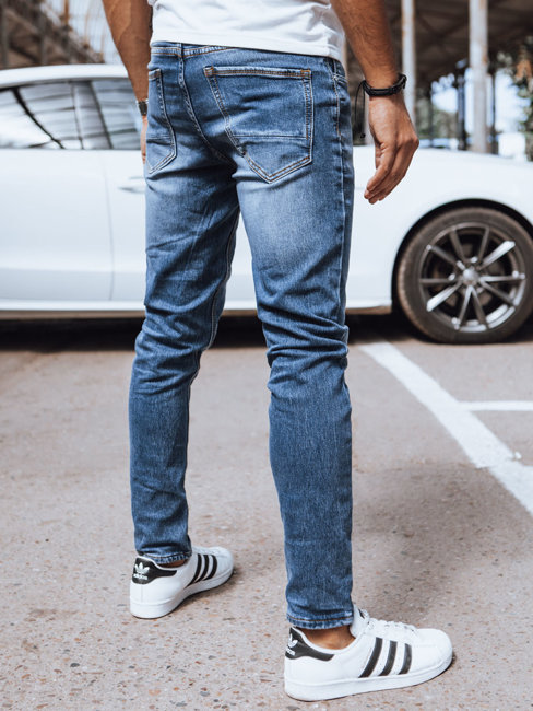 Spodnie męskie jeansowe niebieskie Dstreet UX4025