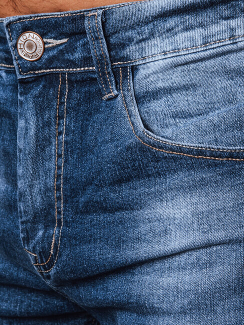 Spodnie męskie jeansowe niebieskie Dstreet UX4085
