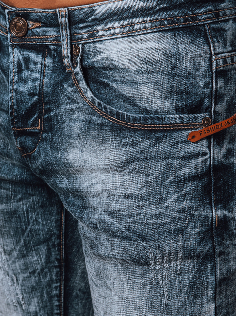 Spodnie męskie jeansowe niebieskie Dstreet UX4087