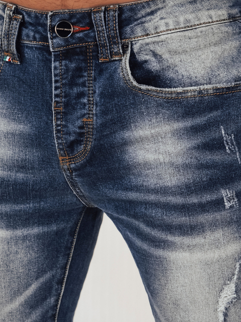 Spodnie męskie jeansowe niebieskie Dstreet UX4154