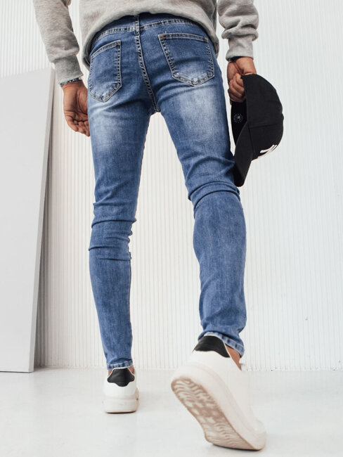 Spodnie męskie jeansowe niebieskie Dstreet UX4221