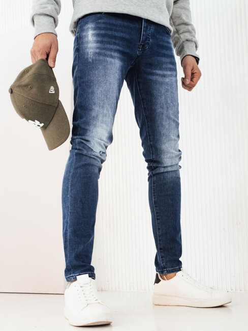 Spodnie męskie jeansowe niebieskie Dstreet UX4242