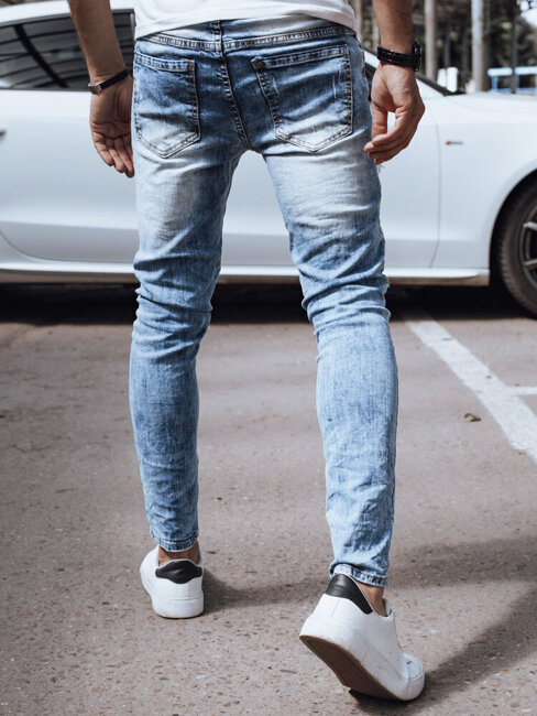 Spodnie męskie jeansowe niebieskie Dstreet UX4351