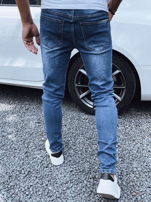 Spodnie męskie jeansowe niebieskie Dstreet UX4416