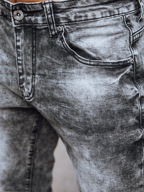 Spodnie męskie jeansowe szare Dstreet UX2663