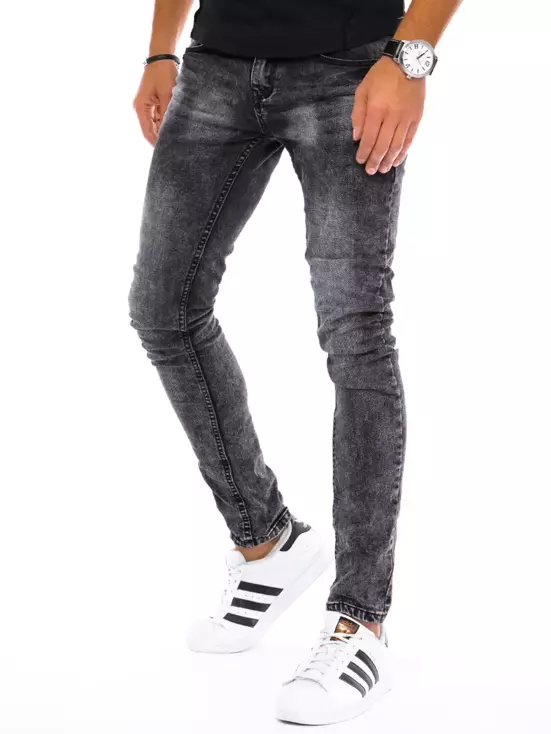 Spodnie męskie jeansowe szare Dstreet UX3470