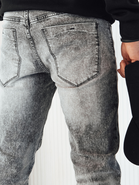 Spodnie męskie jeansowe szare Dstreet UX4133
